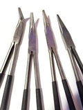 4 PC. Long Reach Pliers Set, Straight, 90, 45, 30 Degree
