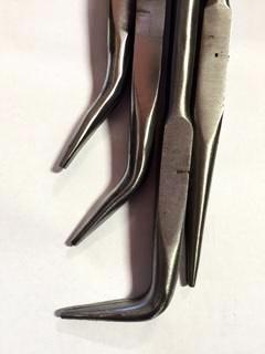 4 PC. Long Reach Pliers Set, Straight, 90, 45, 30 Degree