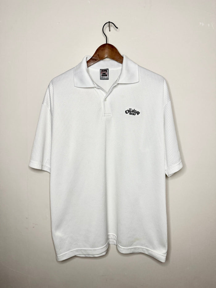 Callaway Golf polo — white (L)