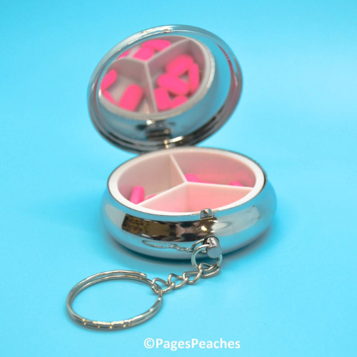 A**erall Pill Case 3-Way Organizer