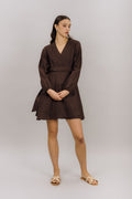 Urban Pioneers Female Bergamini Dress DRESS BLACK COFFEE