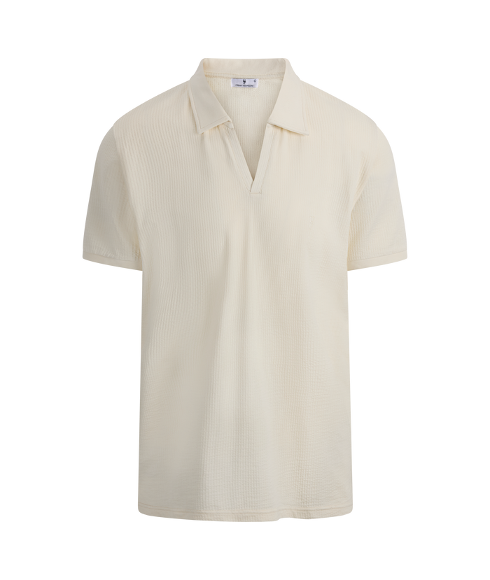 Urban Pioneers Male Bjorn Pique PIQUE CREAM