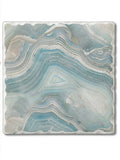 Blue Agate Tile Coaster