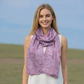 Blush Baroque Scarf (50x180cm) - Exclusive Design