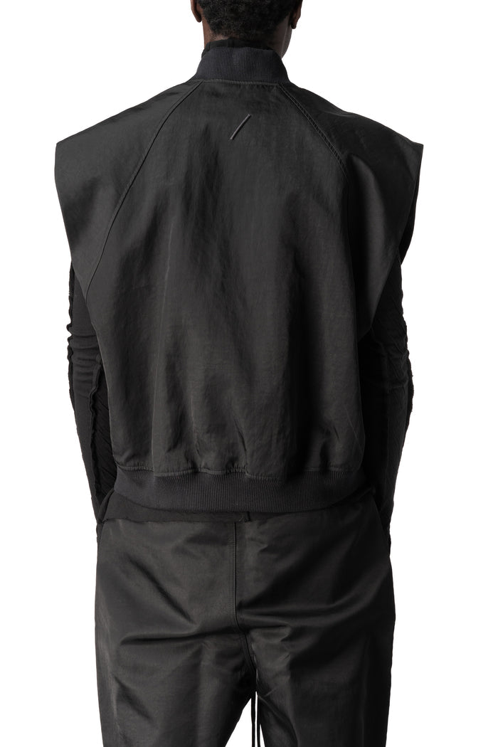 Bomber Vest, Black