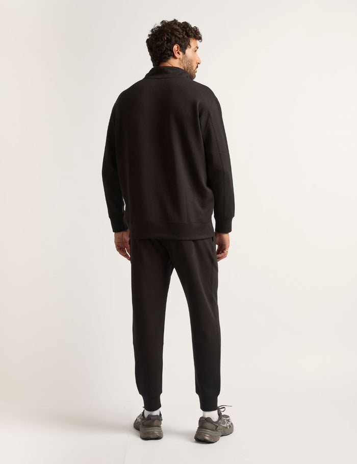 Boody Bamboo Tech Fleece Men's Quarter Zip Sweater