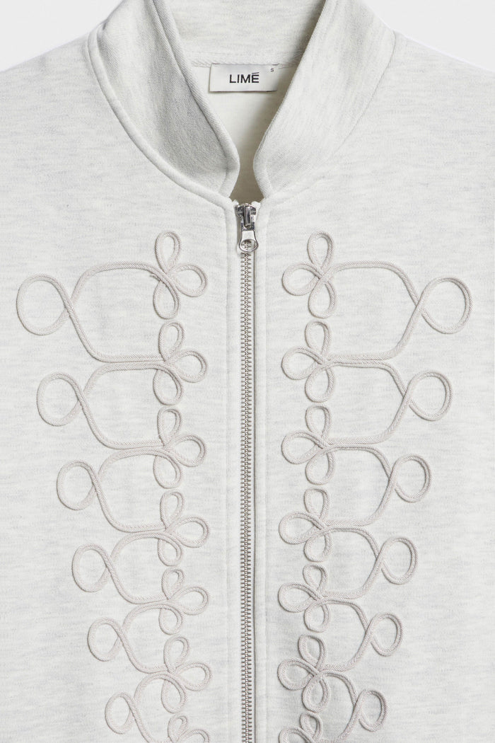 SILVER GRAY MELANGE