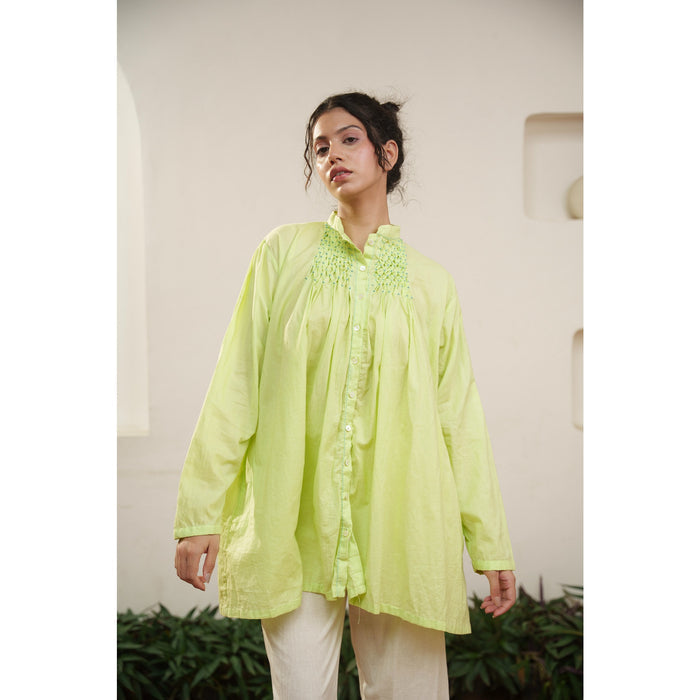Capsule 13 - Green Cotton Top