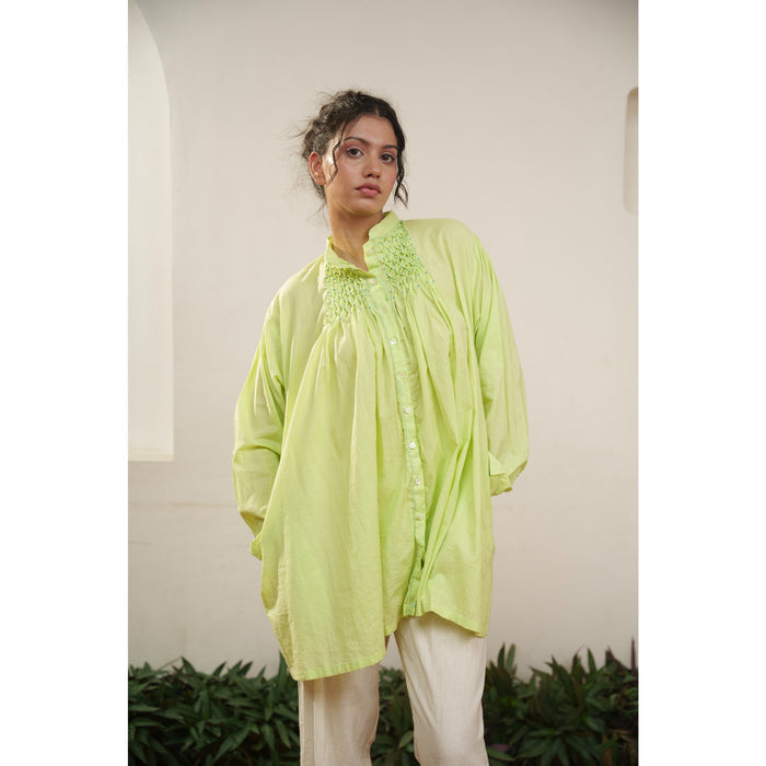 Capsule 13 - Green Cotton Top