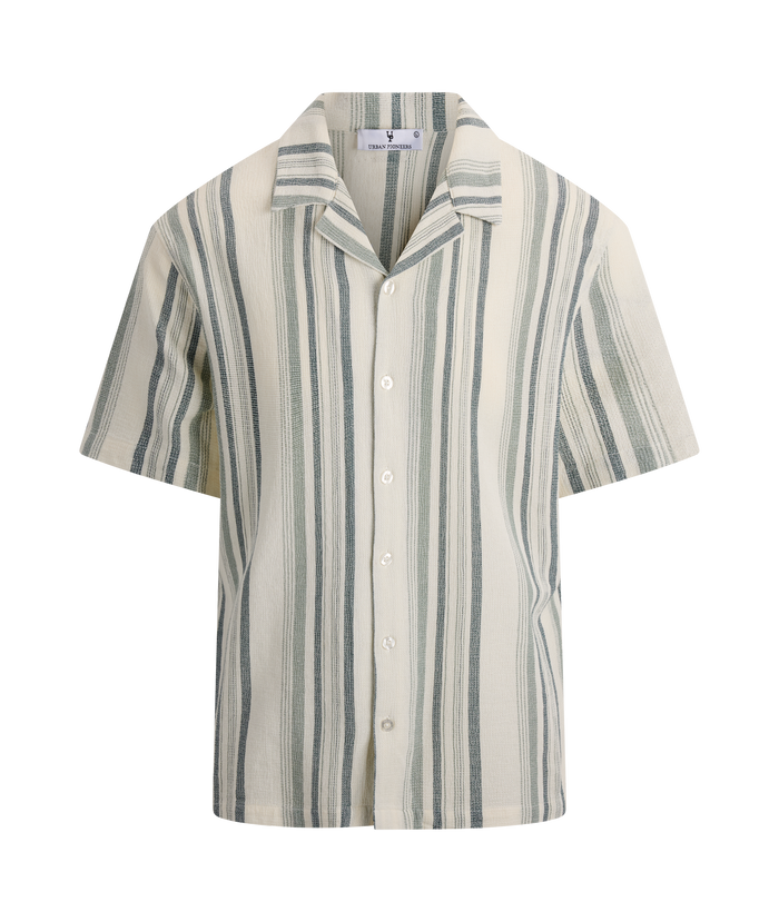 Urban Pioneers Male Carmelo SS Shirt SS SHIRT GREEN MULTI