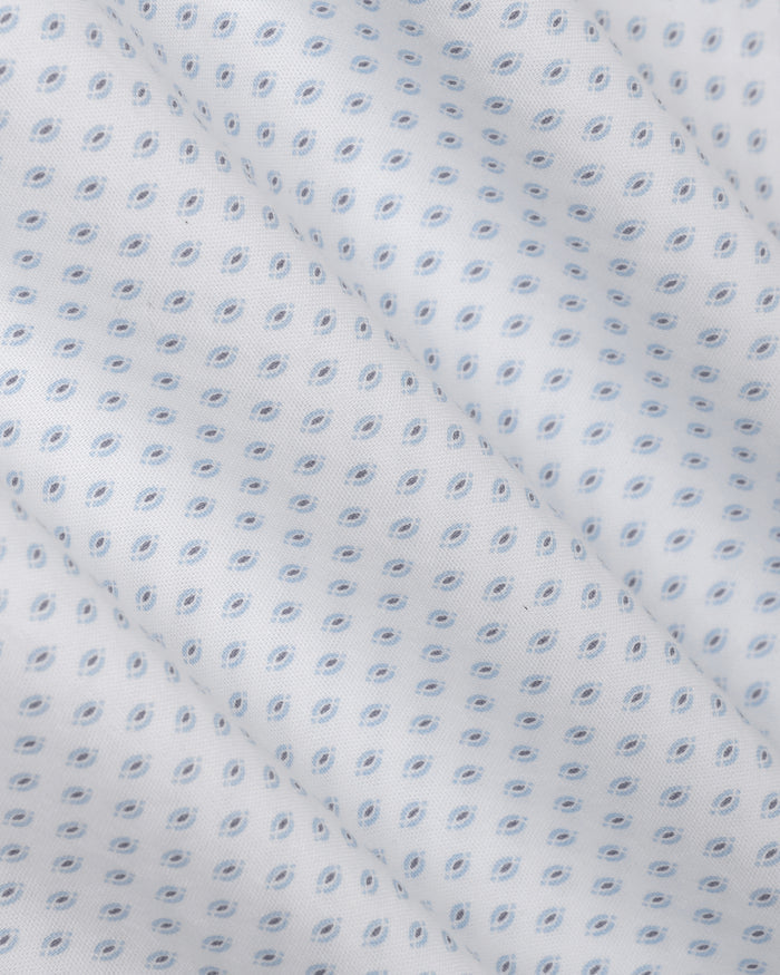 Casual White Printed Shirt - Renan
