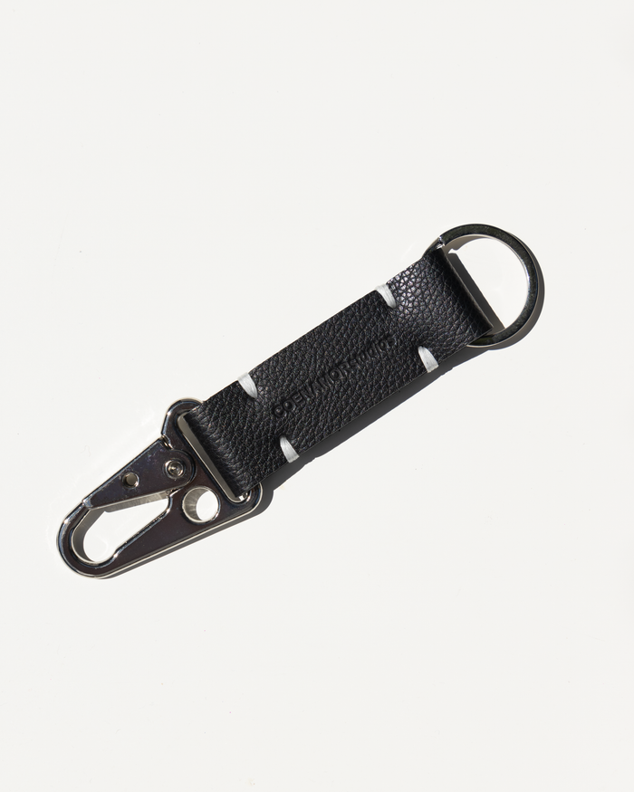 coenamor studios leather keychain
