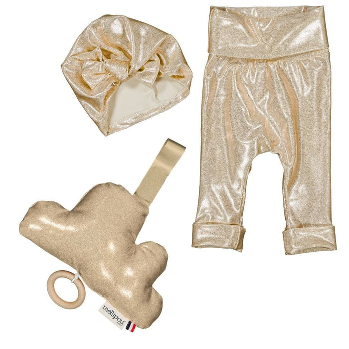 Coffret bébé Disco doré - Chantal Nuage musical MELLIPOU