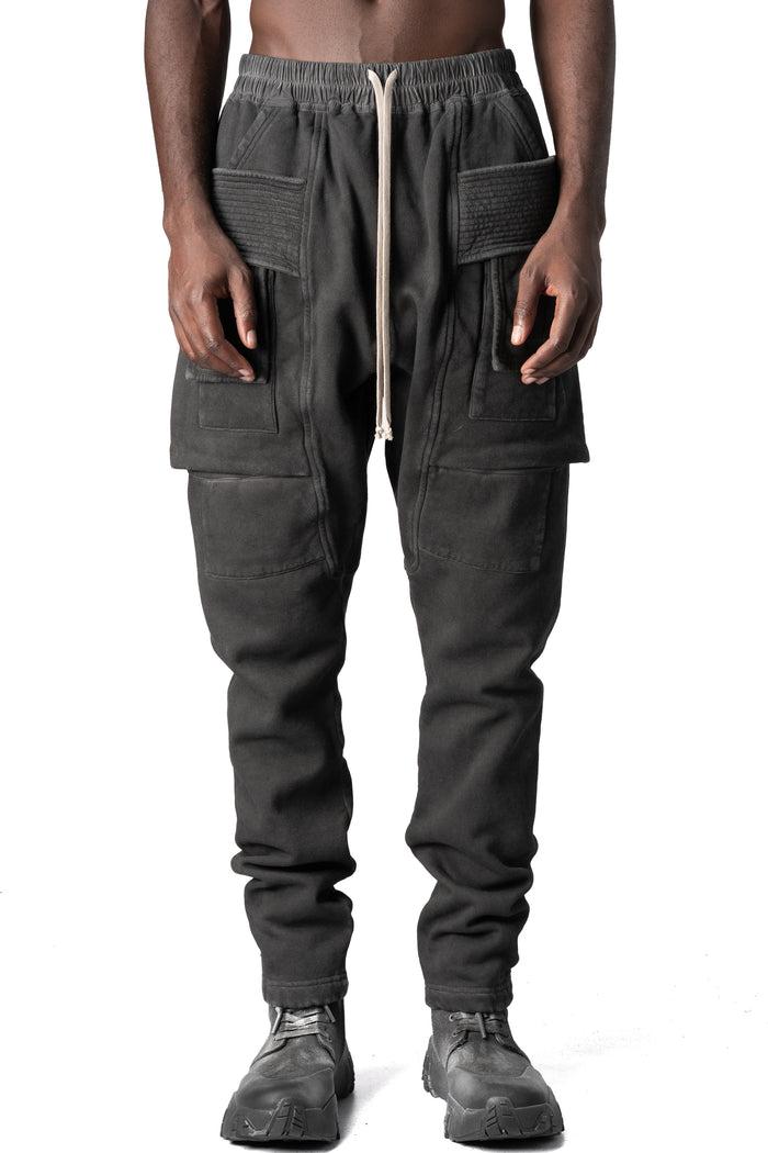 Creatch Knit Sweat Pants, Faded Black
