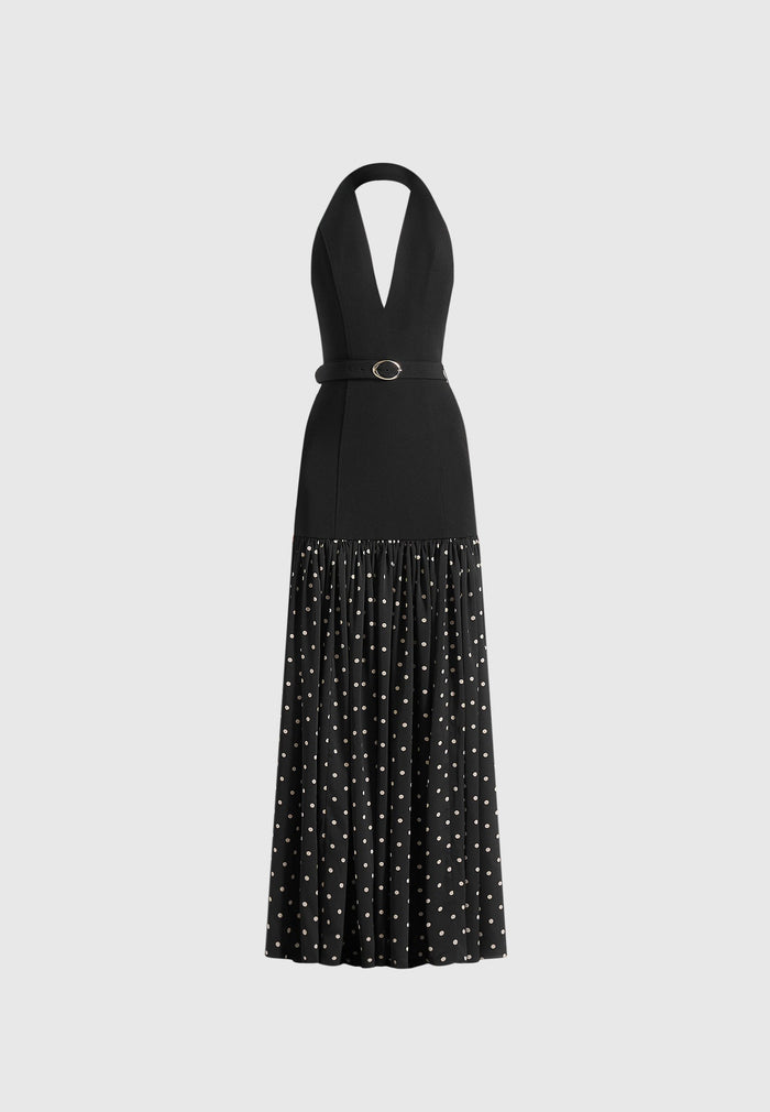deborah-halter-neck-maxi-dress-with-waist-detail-black-white