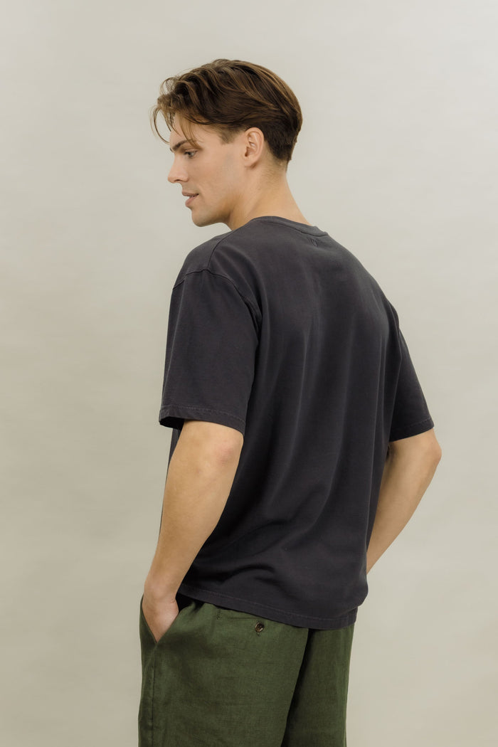 Urban Pioneers Male Donato Tee T-SHIRT CHARCOAL