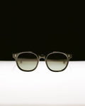 Drake's by Ransome Black Panto Frame Sunglasses