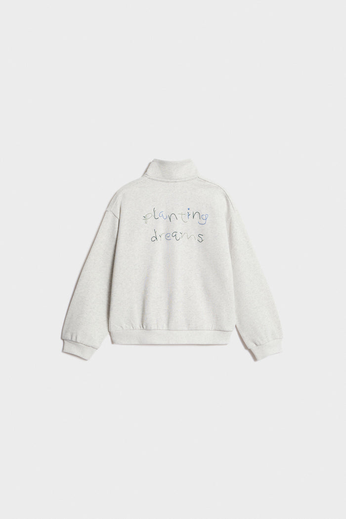 LIGHT GREY MELANGE