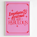 Emotionally Drained Print