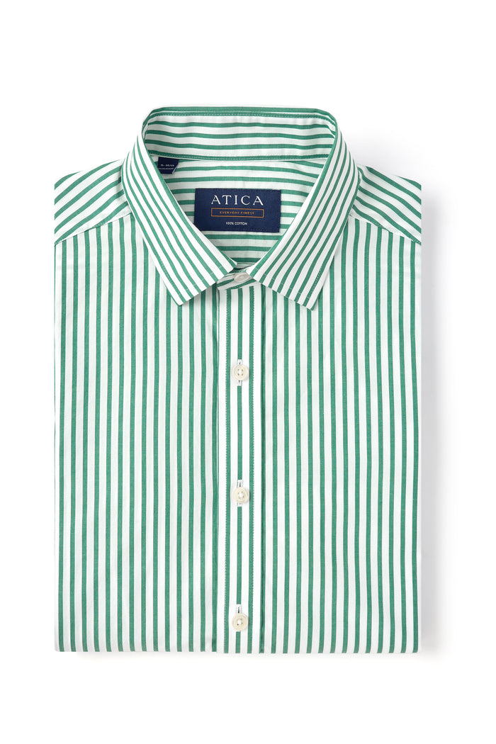 Everyday Green Bengal Stripe Shirt - Atica Man
