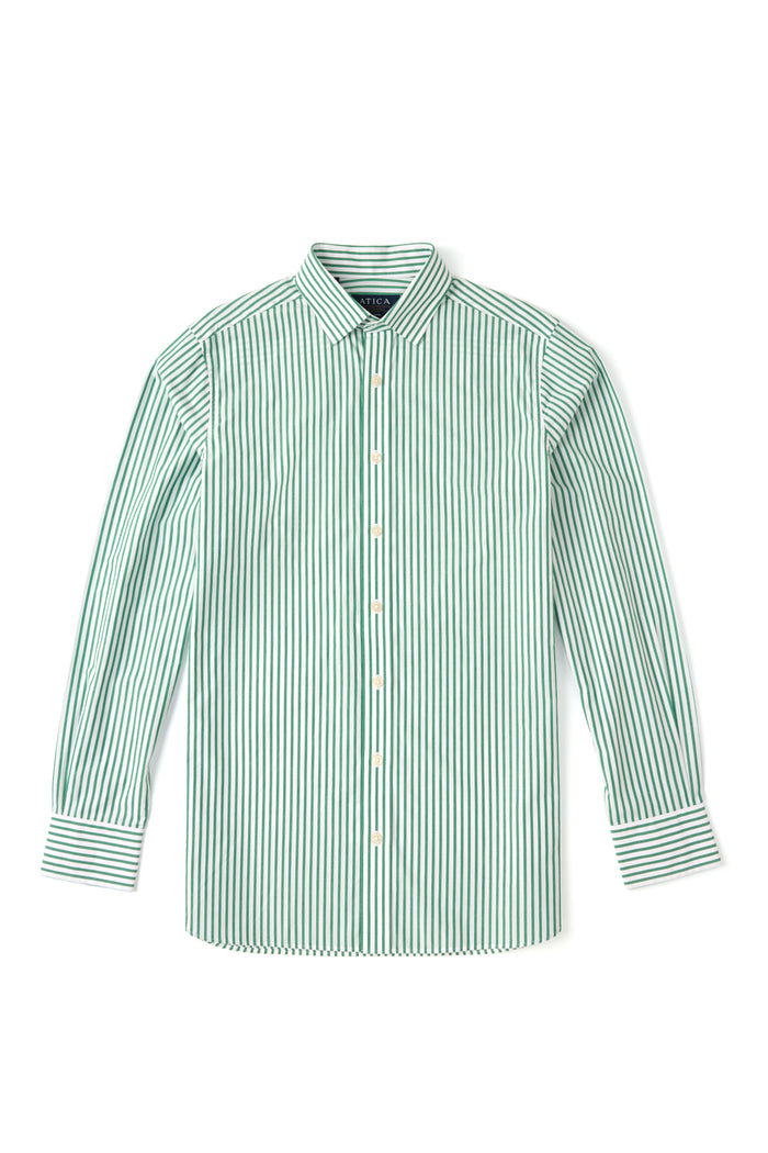 Everyday Green Bengal Stripe Shirt - Atica Man