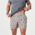 Everyday Shorts - Classic Deer Camo - Grey Pocket