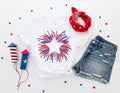 Fireworks Star Shirt - 4th of July Shirt