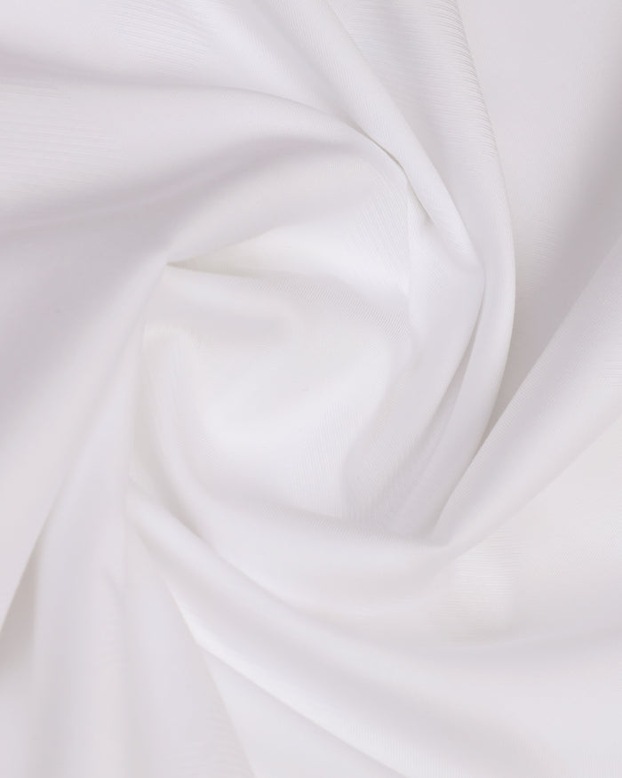 Formal Super White Check Shirt - Spy