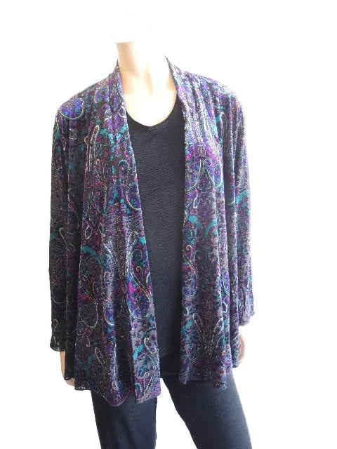 Formation Velour Evening Jacket