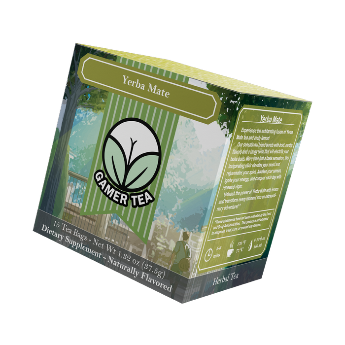 Gamer Tea - Yerba Mate - Gamer Supps