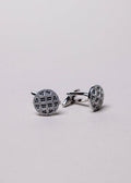 Grid Gleam Cufflinks - Atica Man