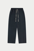 HEAVYWEIGHT WASHED RIBBED JERSEY JOGGERS - WASHED BLACK