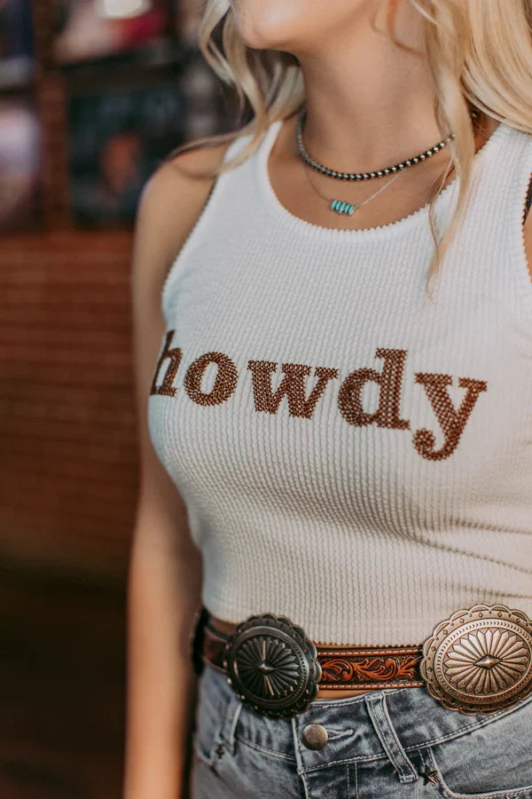 Howdy Crop Top
