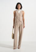 irene-collar-detail-cinched-waistcoat-beige-white