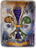 Candice Alexander Fleur De Lis Mardi Gras J Fleur De Lis art by Candice Alexander, Louisiana Artist