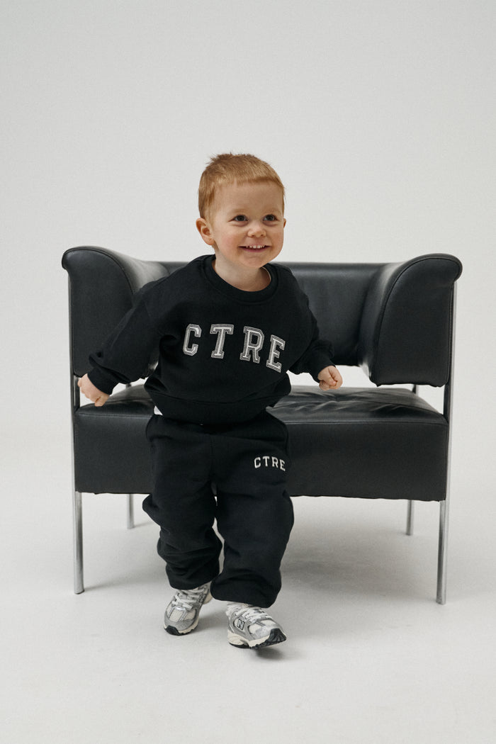 KIDS CTRE SWEATSHIRT - BLACK
