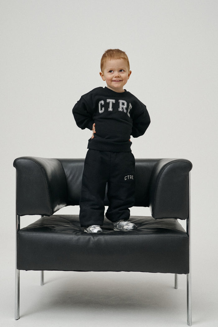 KIDS CTRE SWEATSHIRT - BLACK