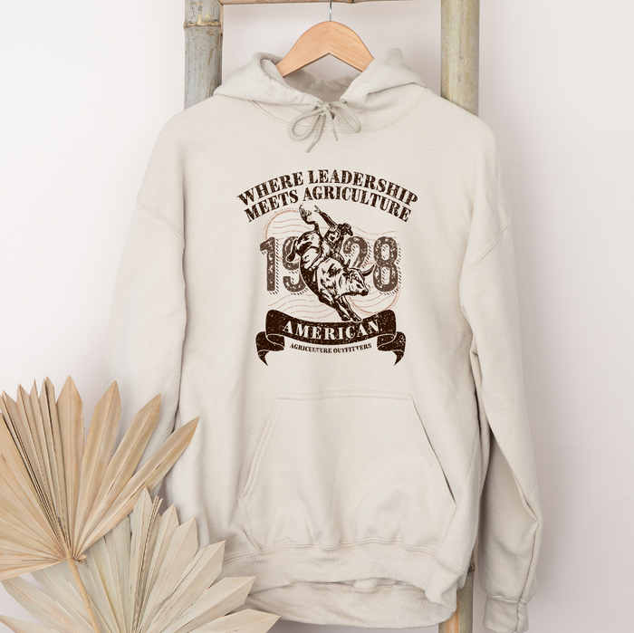 Leadership Meets Ag Bull– Hoodie