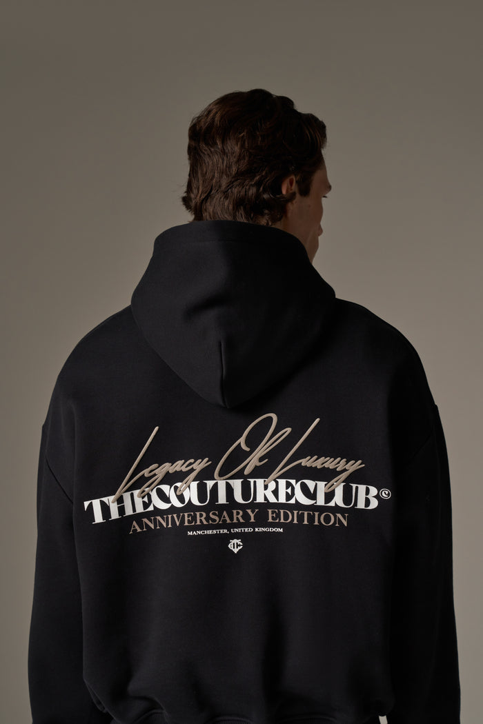 LEGACY OF LUXURY HOODIE - BLACK