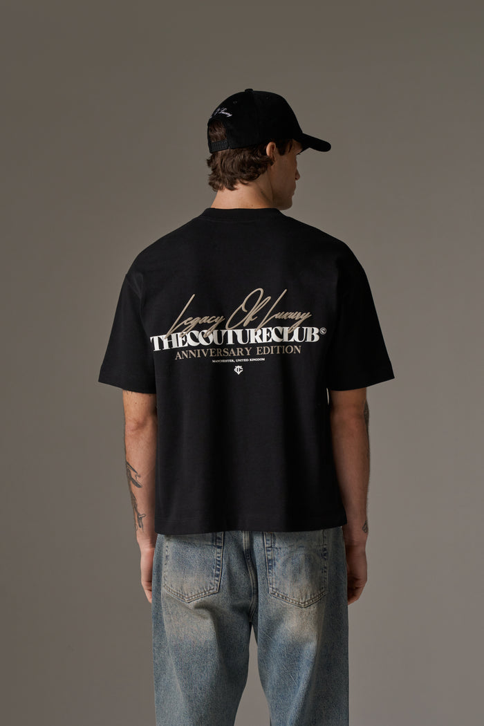 LEGACY OF LUXURY T-SHIRT - BLACK