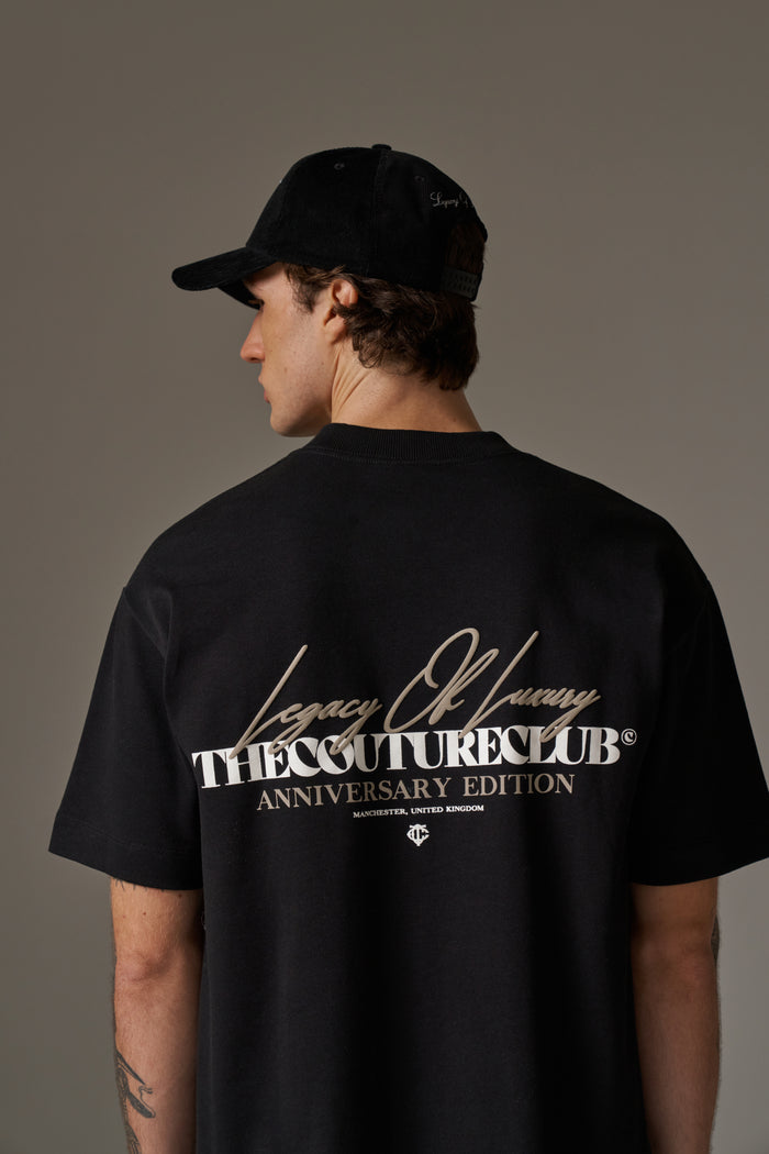 LEGACY OF LUXURY T-SHIRT - BLACK