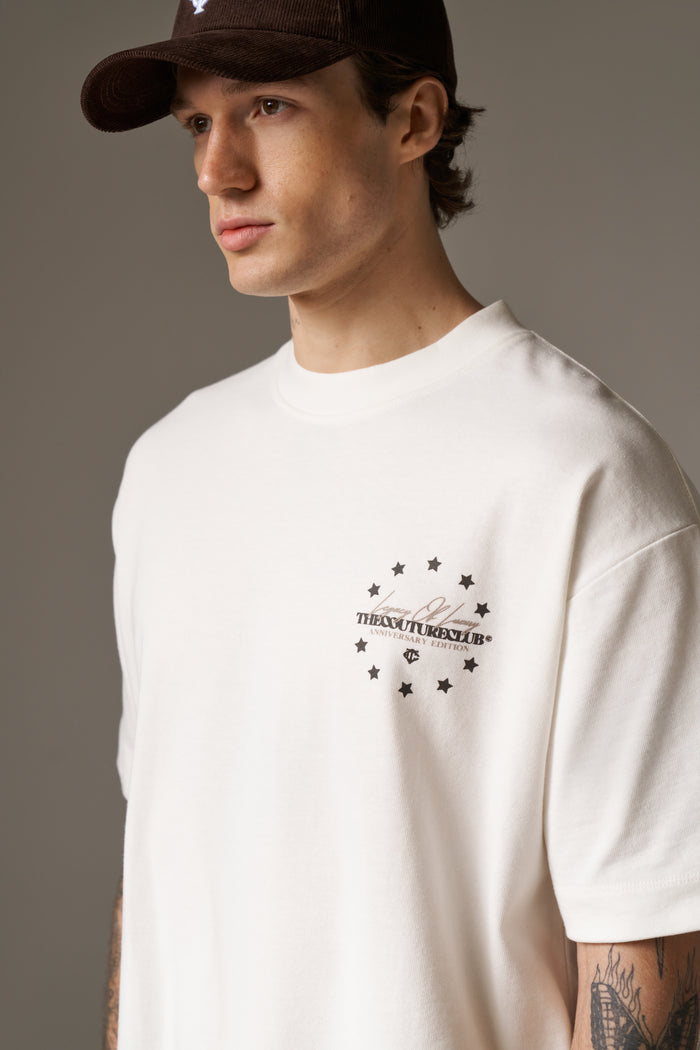 LEGACY OF LUXURY T-SHIRT - OFF WHITE