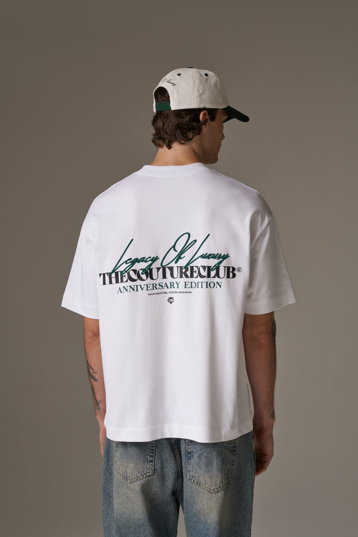 LEGACY OF LUXURY T-SHIRT - WHITE