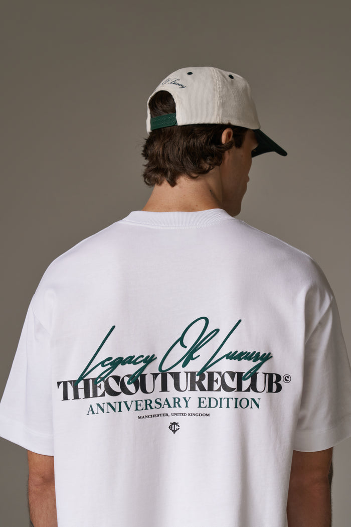 LEGACY OF LUXURY T-SHIRT - WHITE