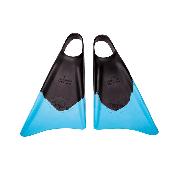 Black Ice - Black / Cyan - Limited Edition Swim Fins