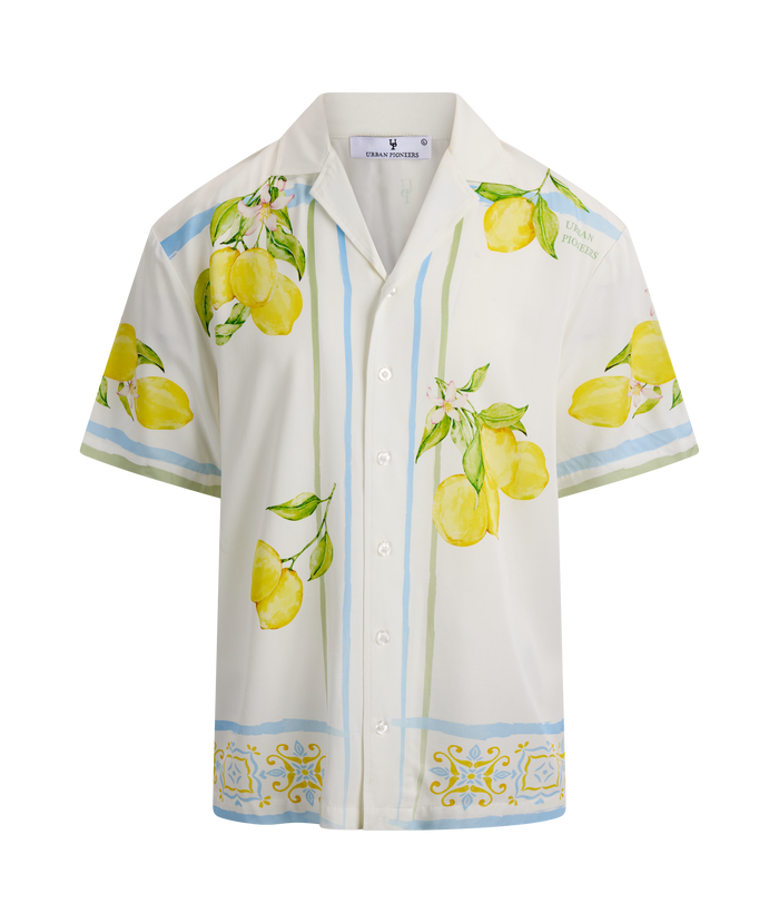 Urban Pioneers Male Limone SS Shirt SS SHIRT LEMONS AOP