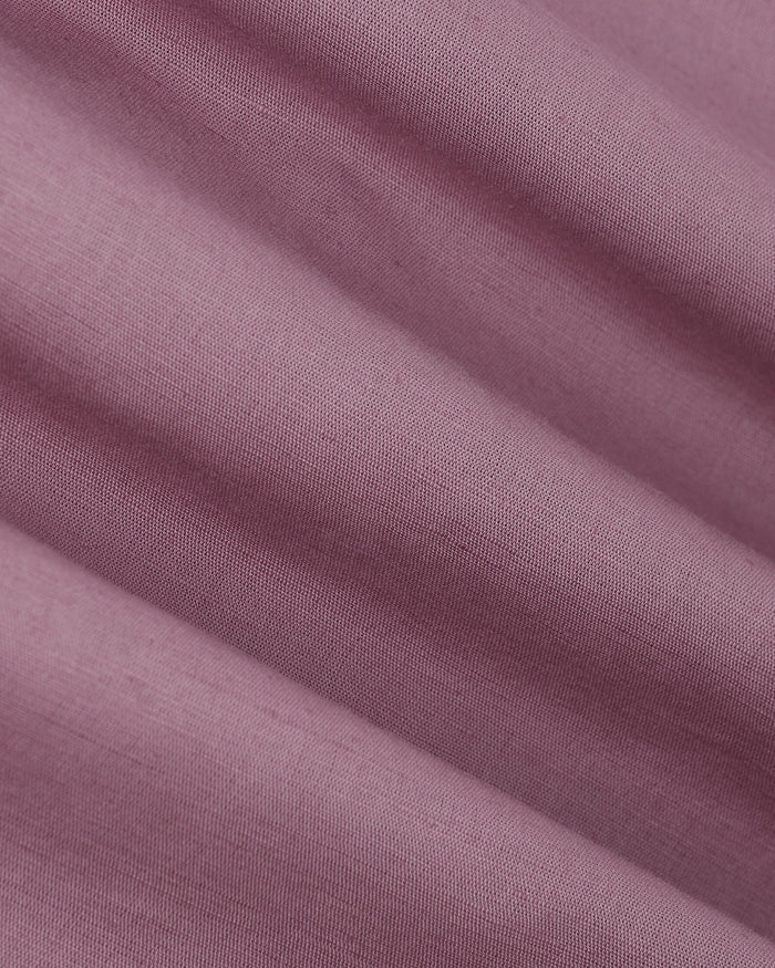 Linen Casual Pink Solid Shirt - Salmon