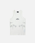 Luminous Dawn Astral Metal Logo Vest (White)