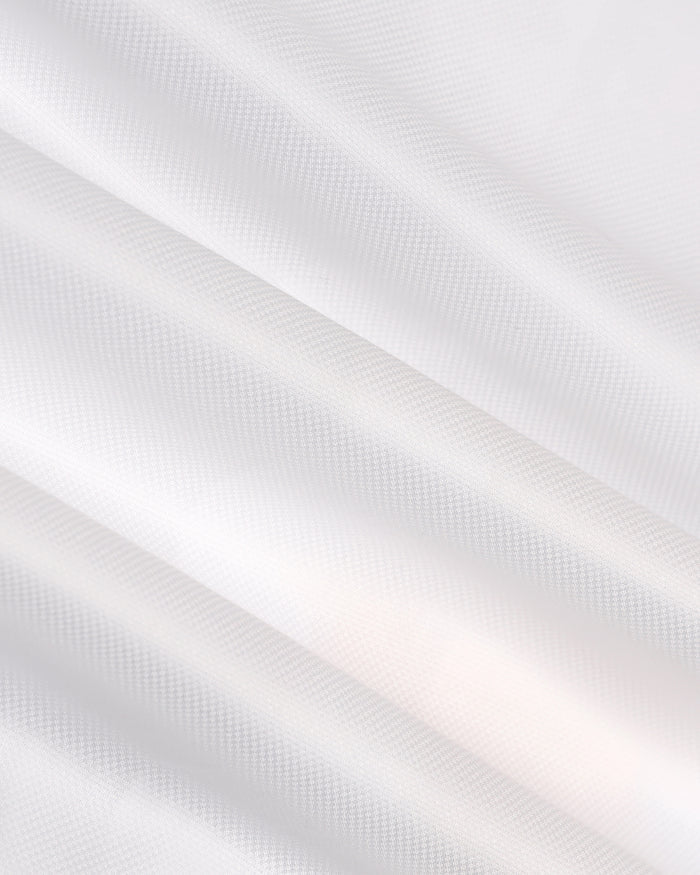 Luxe Formal White Textured Shirt - Twix