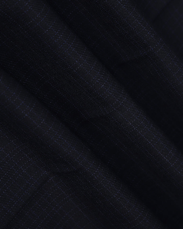 Luxe Slim Comfort B-95 Formal Navy Textured Trouser - Chanel